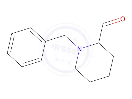 Chemical structure of 1-benzylpiperidine-2-carbaldehyde