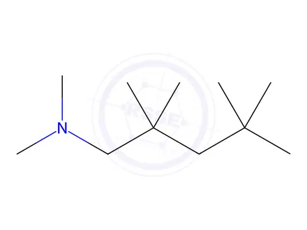 Chemical structure of N,N,2,2,4,4-hexamethylpentylamine