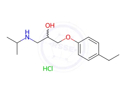 Chemical structure of Betaxolol EP Impurity A Hydrochloride
