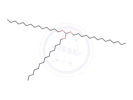 Chemical structure of BORIC ACID TRI-N-TETRADECYL ESTER