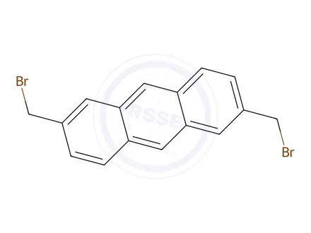 Chemical structure of 2,6-Bis(bromomethyl)anthracene