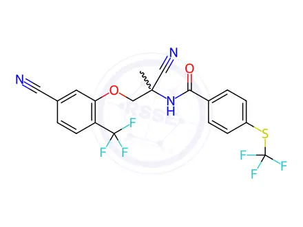 Chemical structure of rac-Monepantel