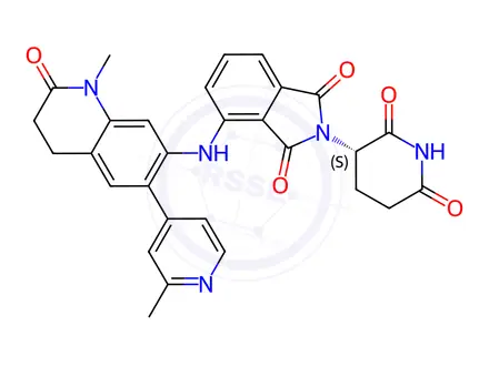 Chemical structure of BMS 986470