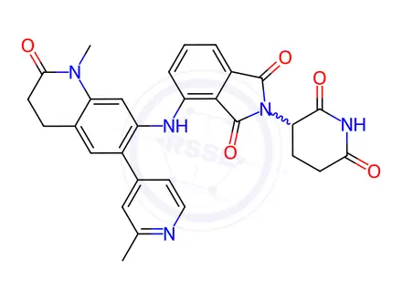 Chemical structure of BMS 986470 Impurity 1