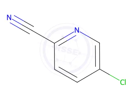 Chemical structure of 5-Chloropicolinonitrile