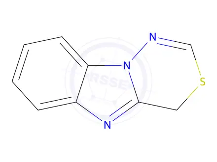 Chemical structure of 4H-[1,3,4]Thiadiazino[4,5-a]benzimidazole(9CI)
