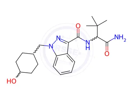 Chemical structure of AB-CHMINACA Impurity 18