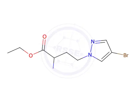 Chemical structure of Ethyl 2-amino-4-(4-bromo-1h-pyrazol-1-yl)butanoate