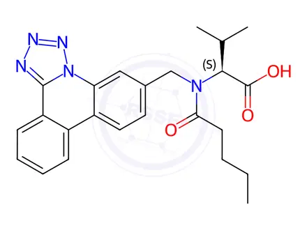Chemical structure of Valsartan Impurity 42