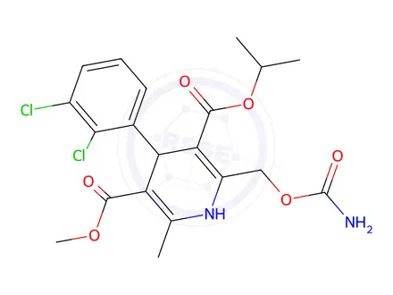 Chemical structure of Lemildipine