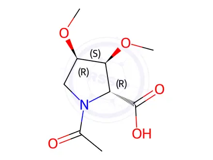Chemical structure of Oxaceprol Impurity 80