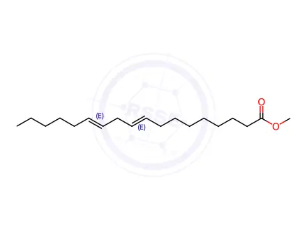 Chemical structure of Methyl linoelaidate(C18:2TT)
