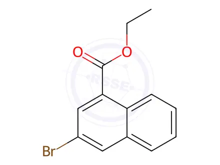 Chemical structure of Ethyl 3-bromo-1-naphthoate