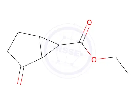 Chemical structure of ETHYL 2-OXOBICYCLO[3.1.0]HEXANE-6-CARBOXYLATE