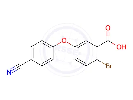 Chemical structure of Crisaborole Impurity 168