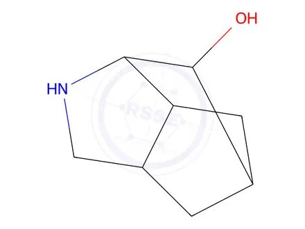 Chemical structure of 4-azatricyclo[4.2.1.0,3,7]nonan-2-ol