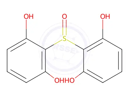 Chemical structure of RESORCINOL SULFOXIDE
