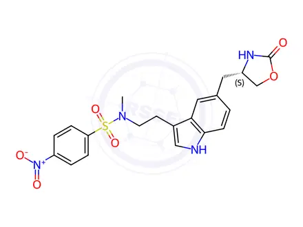 Chemical structure of Zolmitriptan Impurity 60