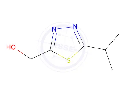 Chemical structure of [5-(propan-2-yl)-1,3,4-thiadiazol-2-yl]methanol