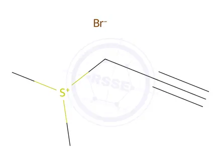 Chemical structure of Dimethyl(prop-2-yn-1-yl)sulfonium bromide