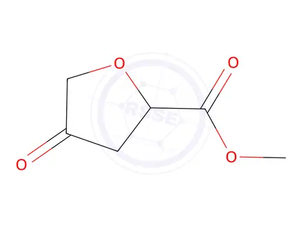 Chemical structure of Methyl 4-oxotetrahydrofuran-2-carboxylate