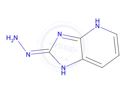 Chemical structure of 2-Hydrazinyl-3H-imidazo[4,5-b]pyridine
