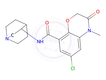 Chemical structure of Azasetron