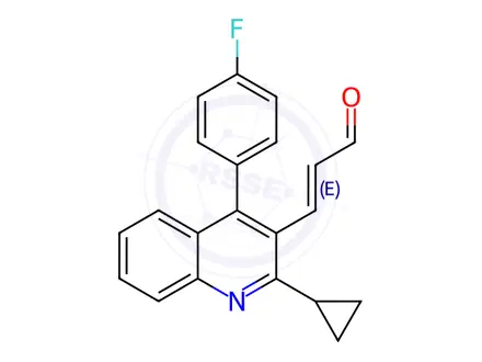 Chemical structure of Pitavastatin Impurity 85