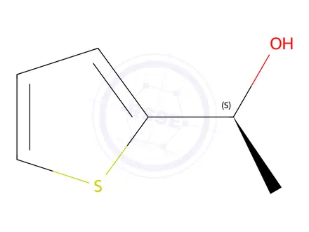 Chemical structure of (S)-1-(Thiophen-2-yl)ethanol