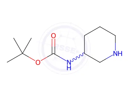 Chemical structure of 3-N-Boc-aminopiperidine