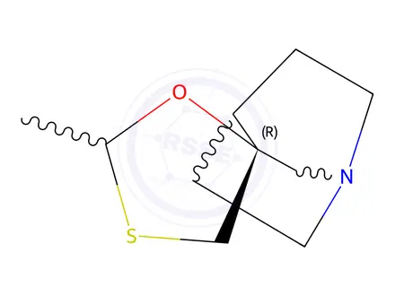 Chemical structure of Cevimeline