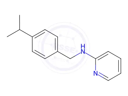 Chemical structure of N-(4-isopropylbenzyl)pyridin-2-amine