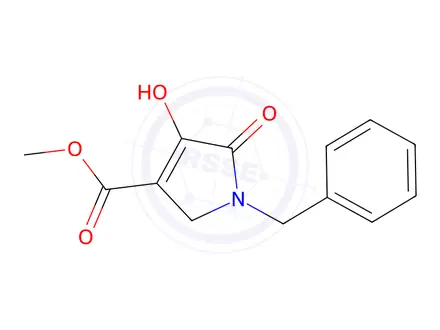 Chemical structure of Methyl 1-benzyl-4-hydroxy-5-oxo-2,5-dihydro-1H-pyrrole-3-carboxylate