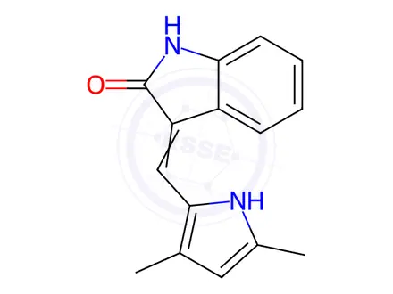 Chemical structure of Semaxinib
