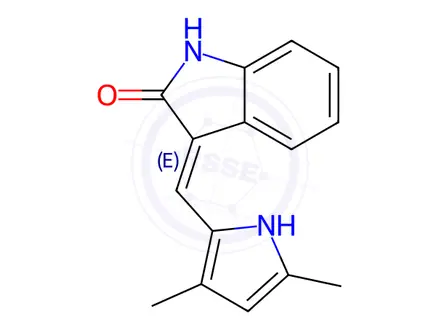 Chemical structure of Semaxanib Impurity 2