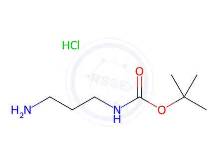 Chemical structure of N-BOC-1,3-DIAMINOPROPANE HYDROCHLORIDE