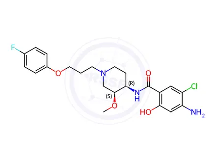 Chemical structure of 2-O-Desmethyl Cisapride