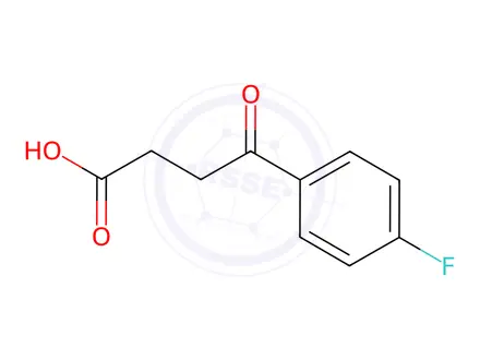 Chemical structure of 3-(4-Fluorobenzoyl)propionic Acid