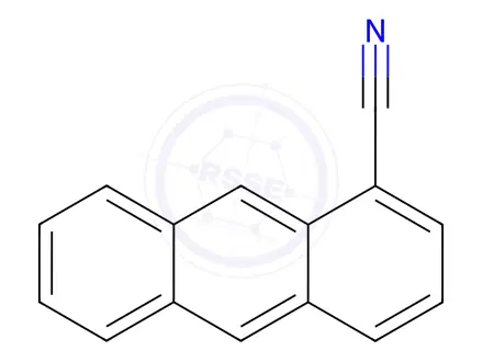 Chemical structure of 1-anthranoylnitrile