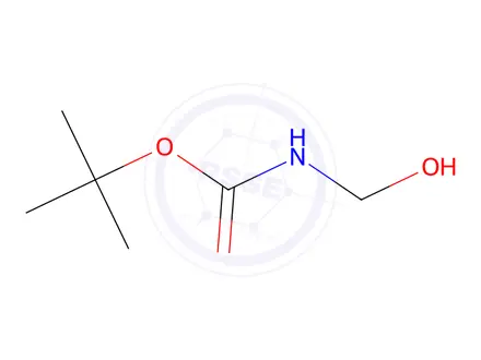 Chemical structure of tert-Butyl (hydroxymethyl)carbamate