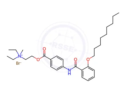 Chemical structure of Otilonium Bromide Impurity 9