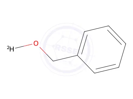 Chemical structure of Benzyl Alcohol-OD