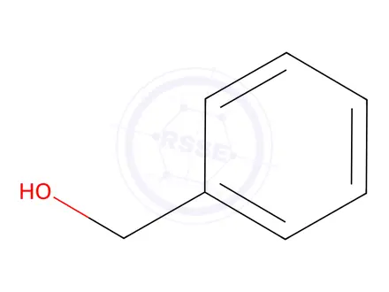 Chemical structure of Benzyl Alcohol