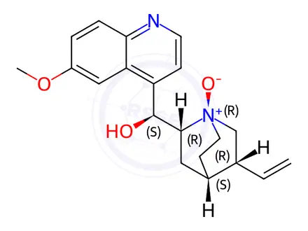 Chemical structure of Quinidine N-Oxide