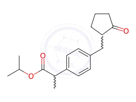 Chemical structure of Loxoprofen Impurity 214