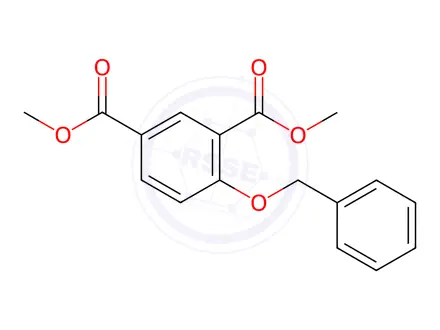 Chemical structure of Dimethyl 4-(benzyloxy)isophthalate
