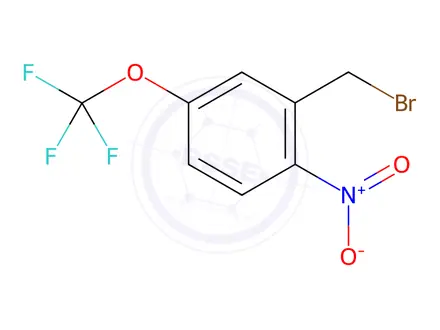 Chemical structure of 2-Nitro-5-(trifluoromethoxy)benzyl bromide
