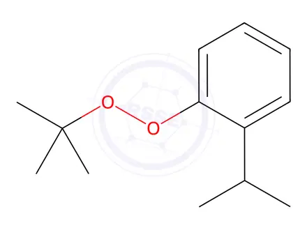 Chemical structure of tert-butyl isopropylphenyl peroxide