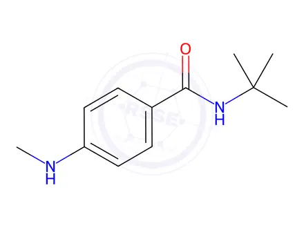 Chemical structure of n-(Tert-butyl)-4-(methylamino)benzamide