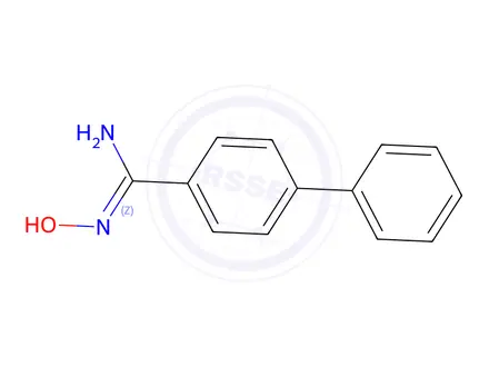 Chemical structure of Biphenyl-4-amidoxime